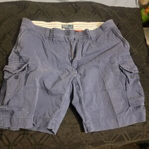 U.S. Polo Assn. Blue Cargo Shorts